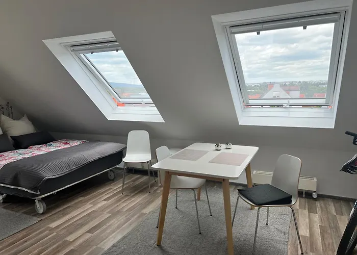 Gemütliche Helle Dach-wohnung In Frankfurt Apartamento *